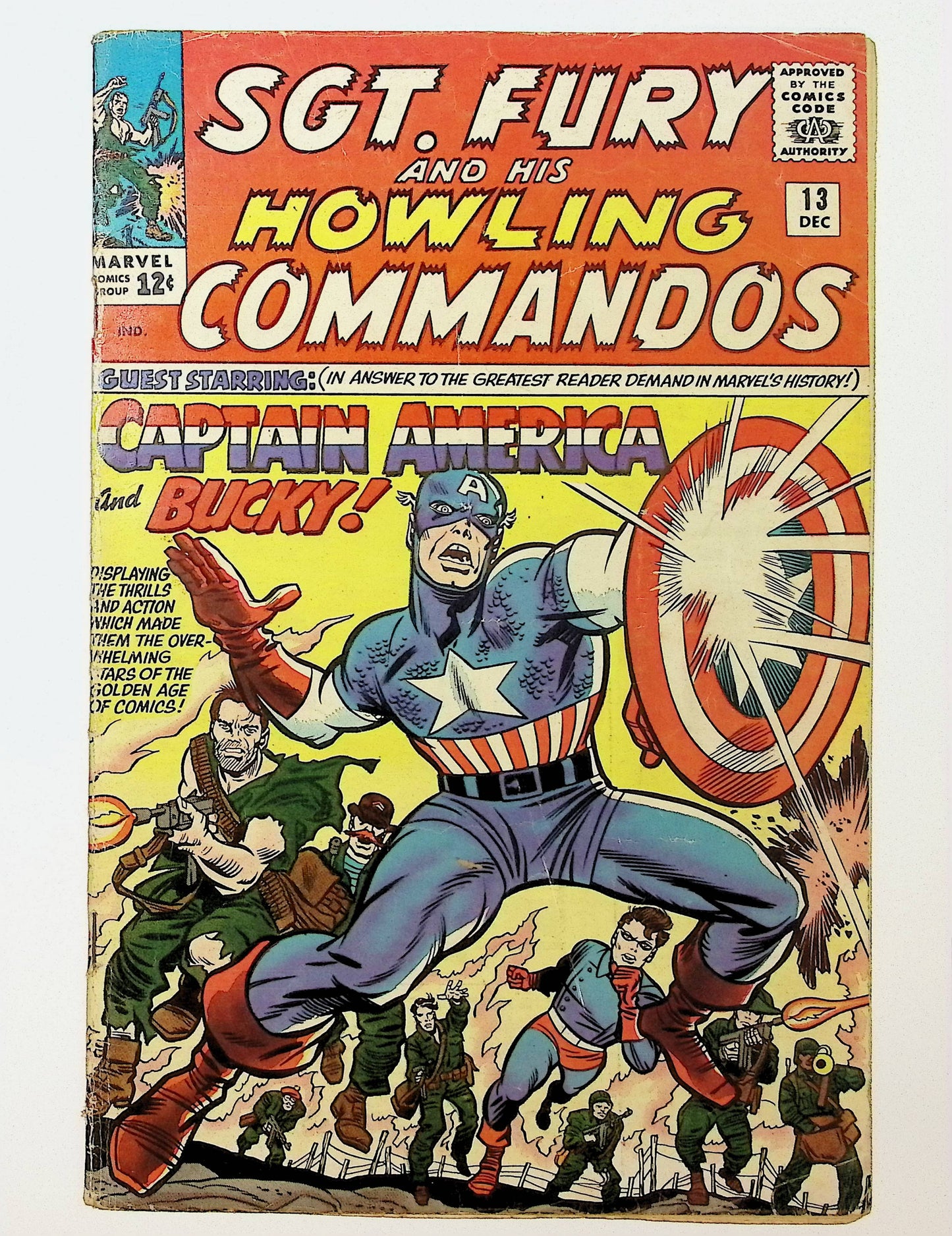 Sgt. Fury and His Howling Commandos (1963) #13 3.5