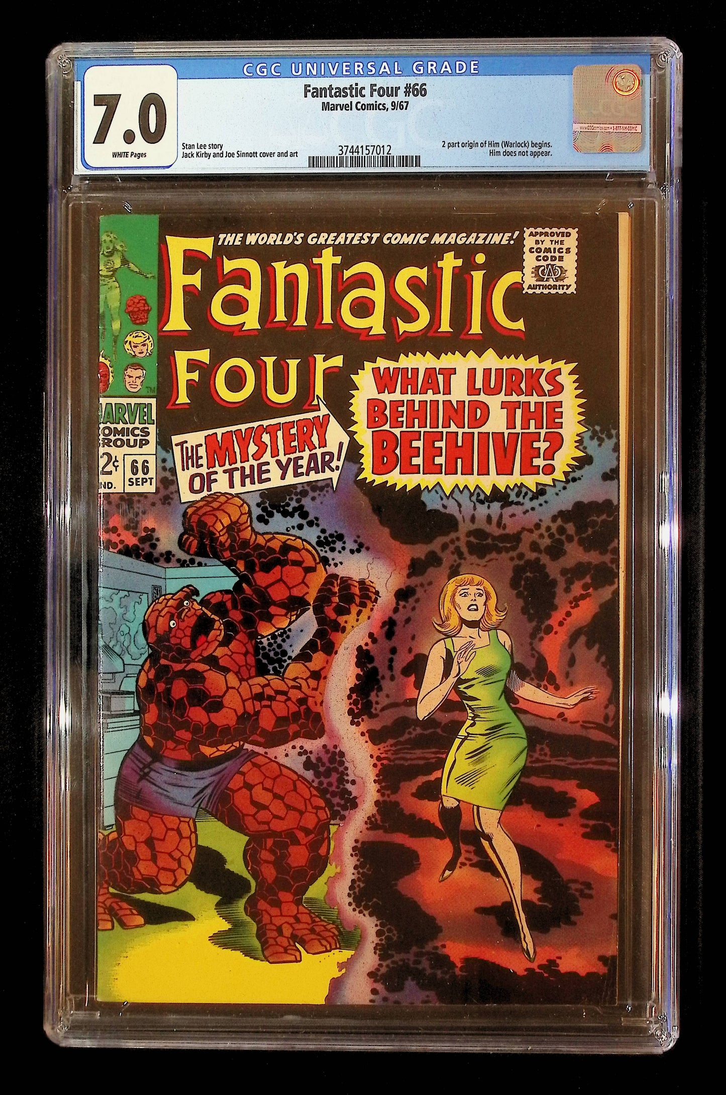 Fantastic Four 1961 #66 7.0
