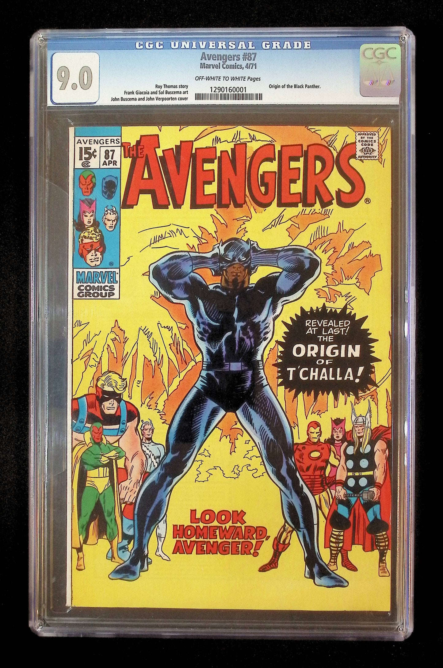 Avengers, The (1963) #87 9.0