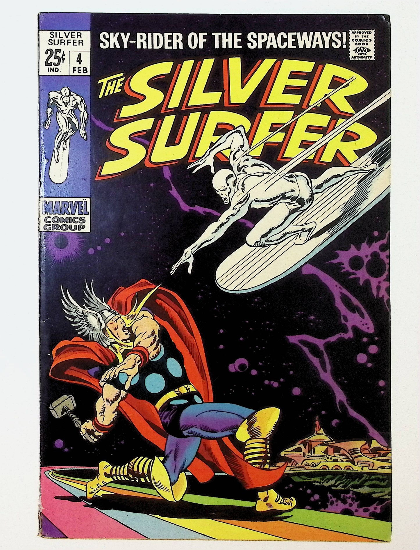 Silver Surfer 1968 #4 5.5 Restored