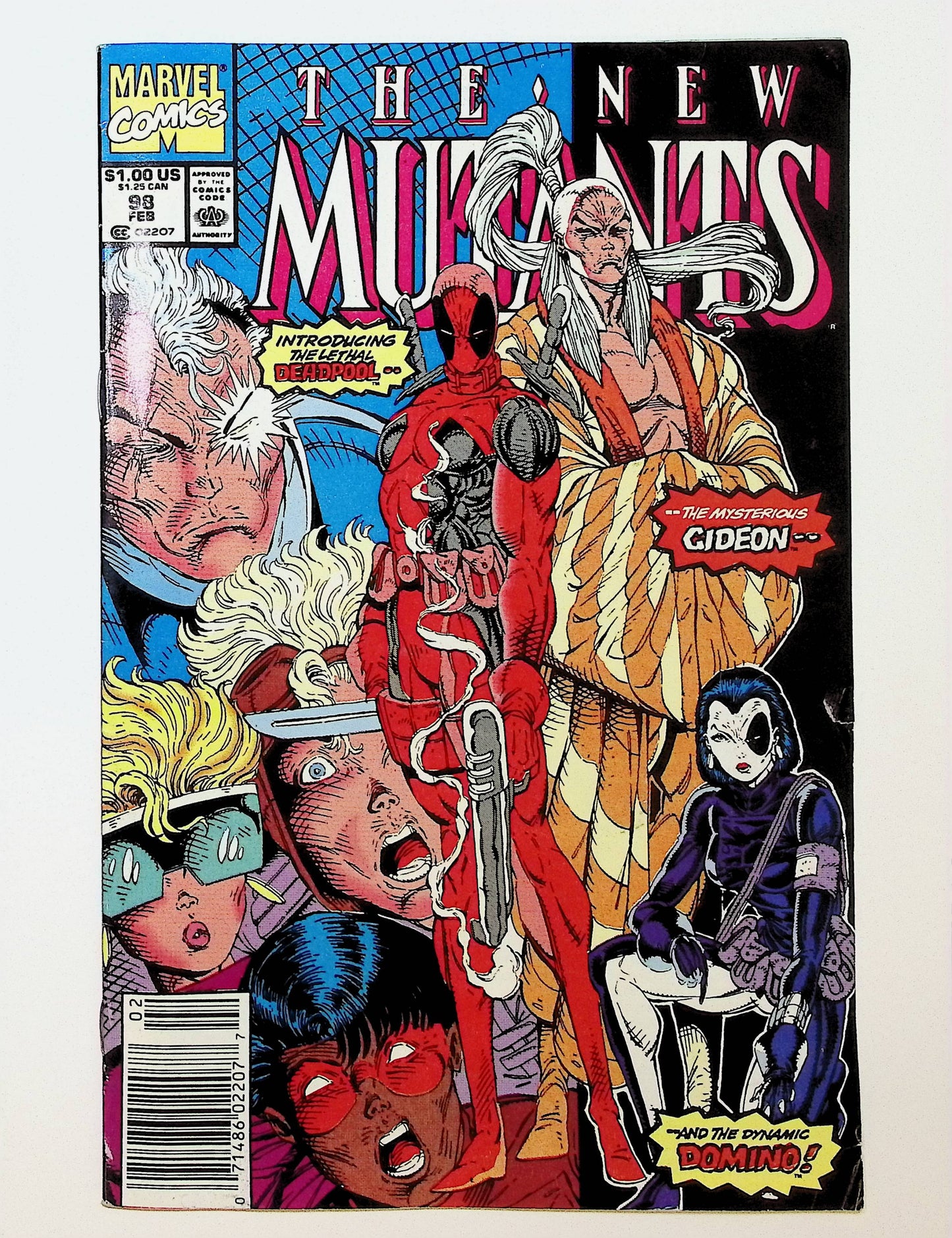 New Mutants 1983 #98 7.0 Newsstand