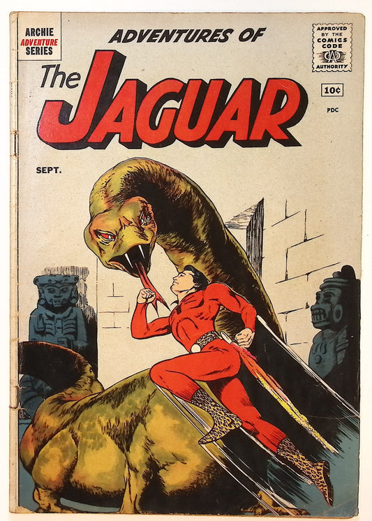 Adventures of the Jaguar (1961) #1 3.5