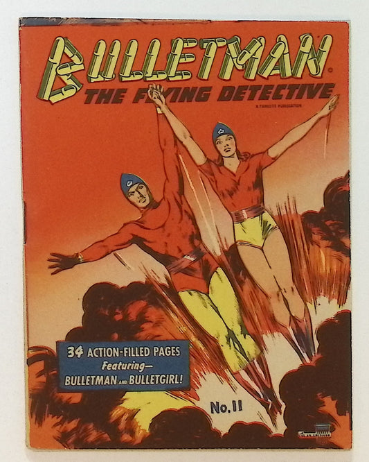 Bulletman 1943 Miniature #11 7.5