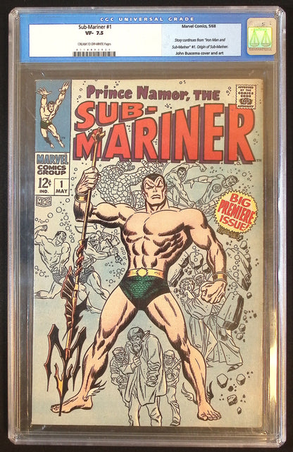Sub-Mariner (1968) #1 7.5