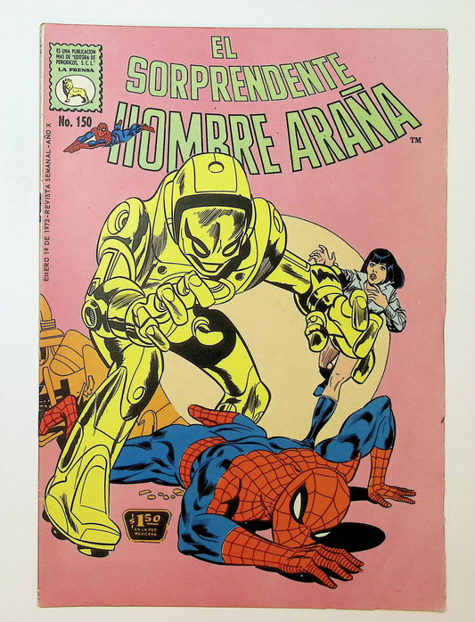 El Sorprendente Hombre Araña 1963 #150 5.5