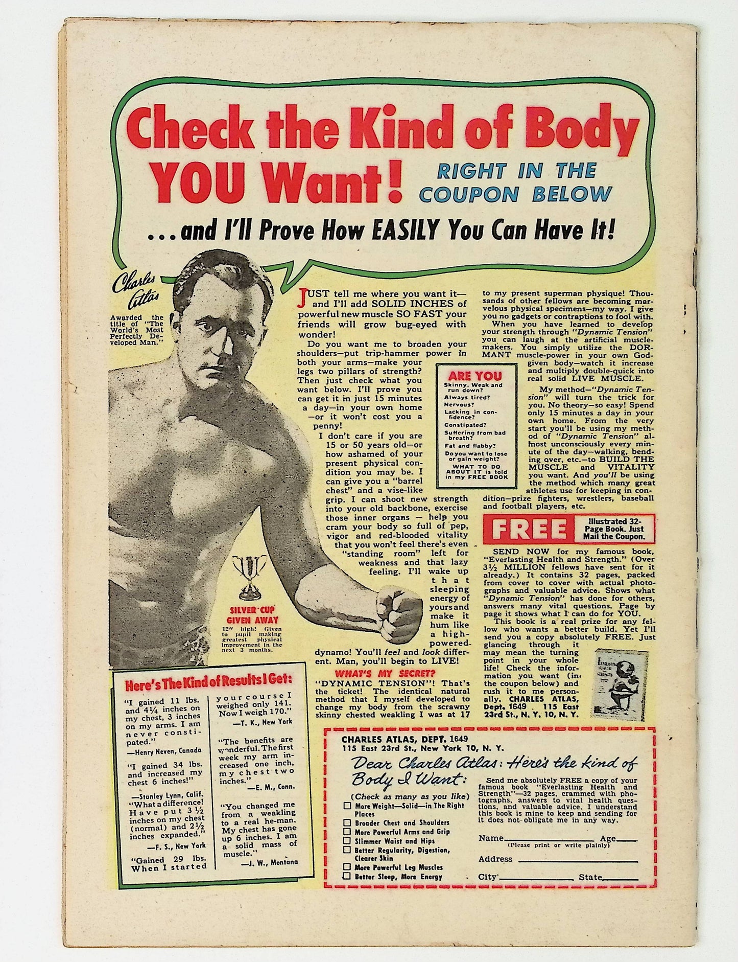 Weird Science Fantasy 1954 #23 4.5