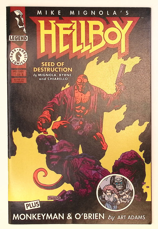 Hellboy: Seed of Destruction 1994 #1 7.5