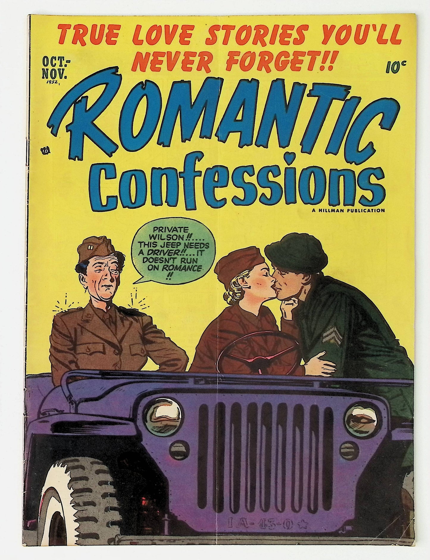 Romantic Confessions 1949 #10 3.5