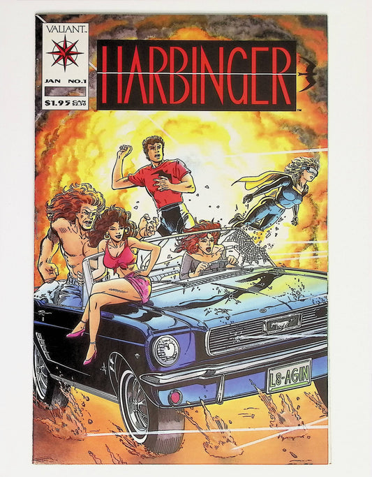 Harbinger 1992 #1 9.2 Insert Included
