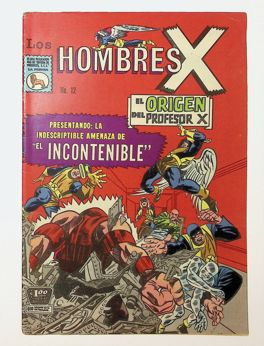 Los Hombres X 1966 #12 4.5/5.0