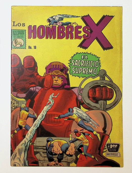 Los Hombres X 1966 #16 3.5/4.0