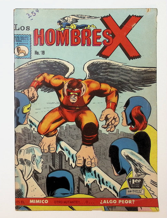 Los Hombres X 1966 #19 4.0