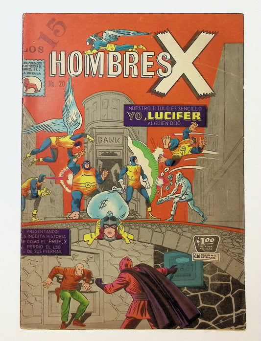 Los Hombres X 1966 #20 4.0