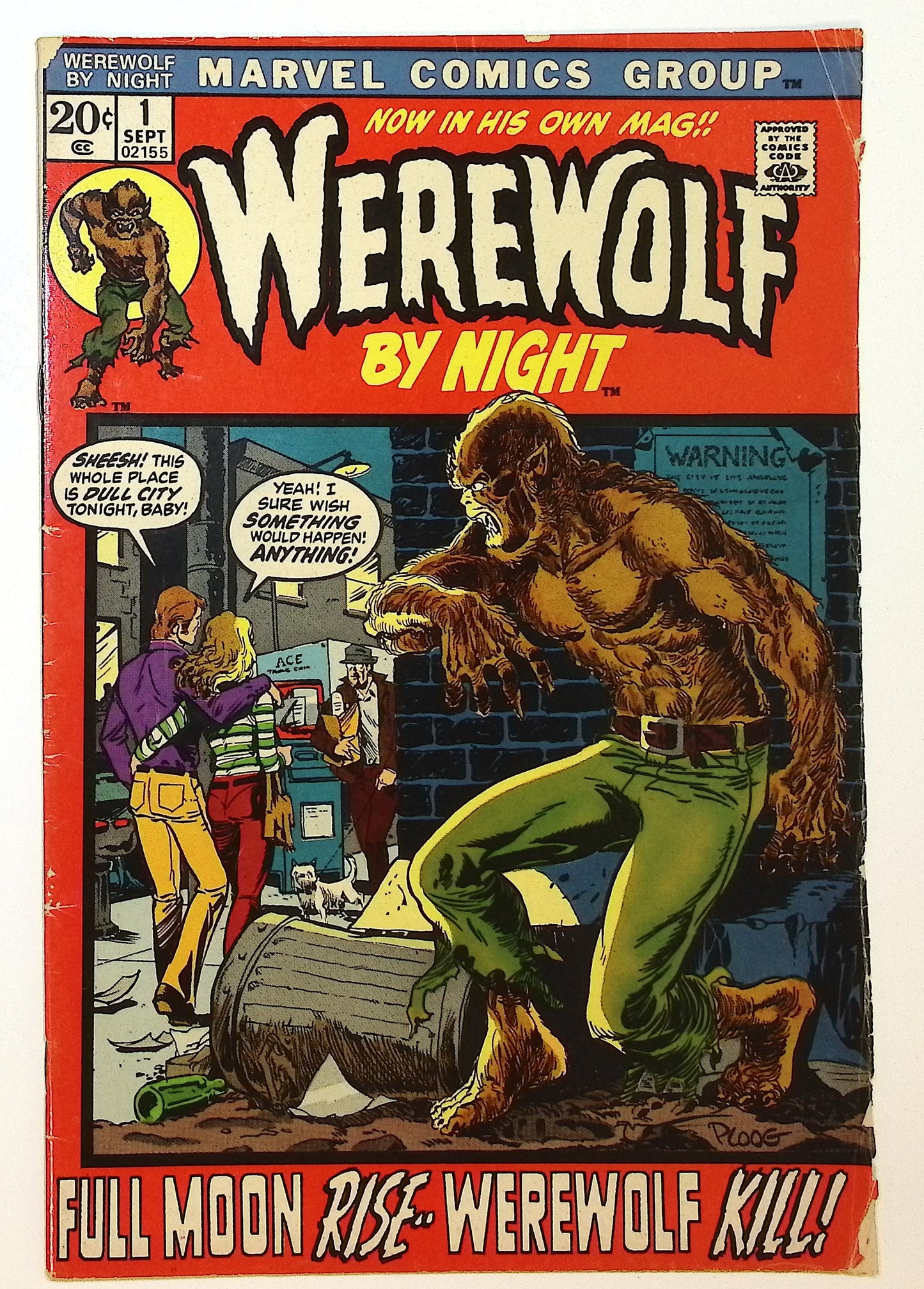 Werewolf By Night 1972 #1 3.0