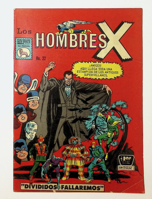 Los Hombres X 1966 #22 5.0