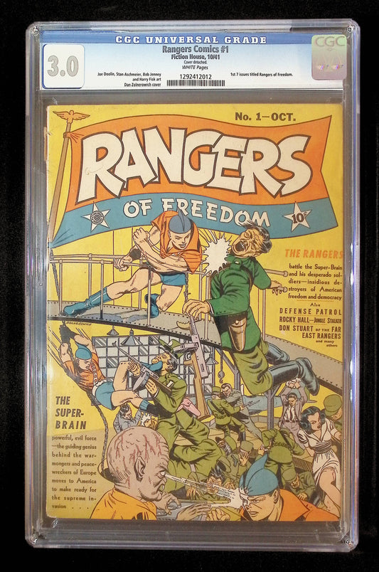 Rangers Comics 1941 #1 3.0