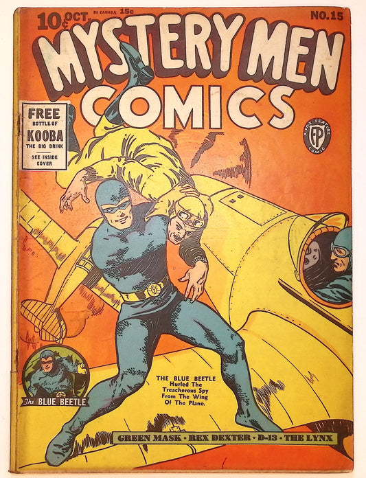 Mystery Men Comics 1939 #15 4.0
