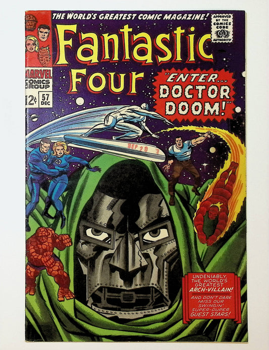 Fantastic Four 1961 #57 3.5