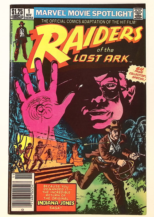 Marvel Movie Spotlight: Raiders of the Lost Ark 1982 #1 8.0