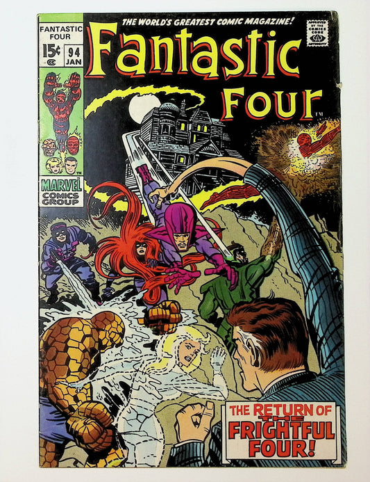 Fantastic Four 1961 #94 4.5