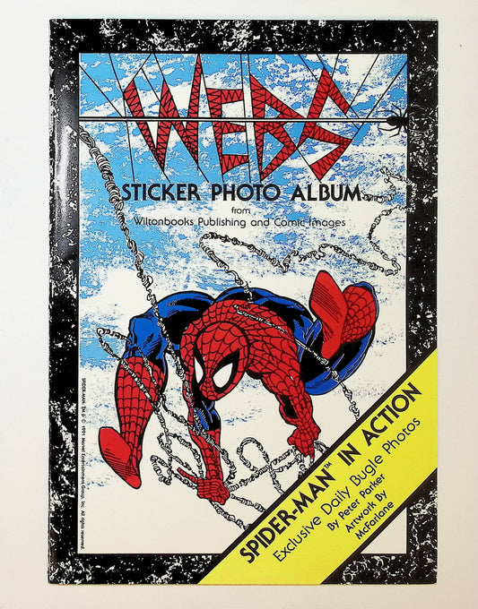 Webs Sticker Photo Album 1991 #1 9.2