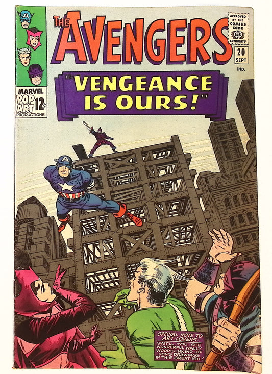 Avengers, The (1963) #20 4.0