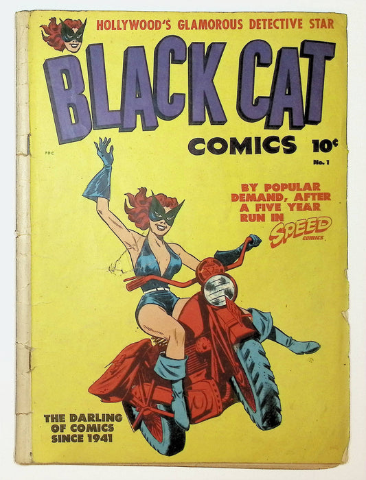 Black Cat Comics 1946 #1 2.5