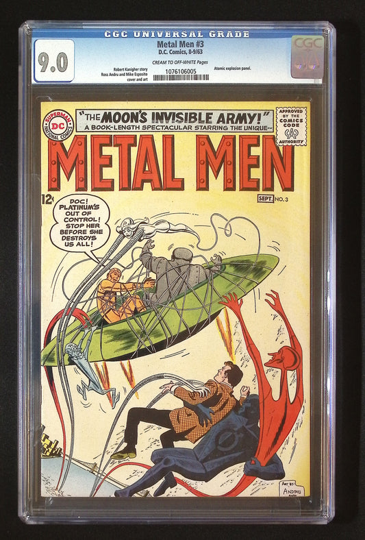 Metal Men 1963 #3 9.0