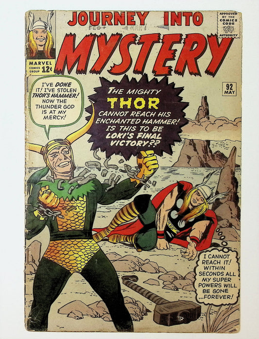 Journey into Mystery 1952 #92 2.5