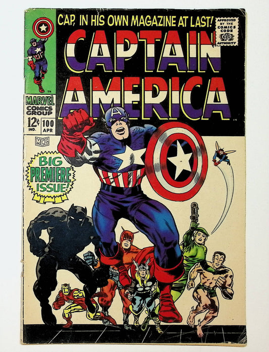 Captain America (1968) #100 4.0
