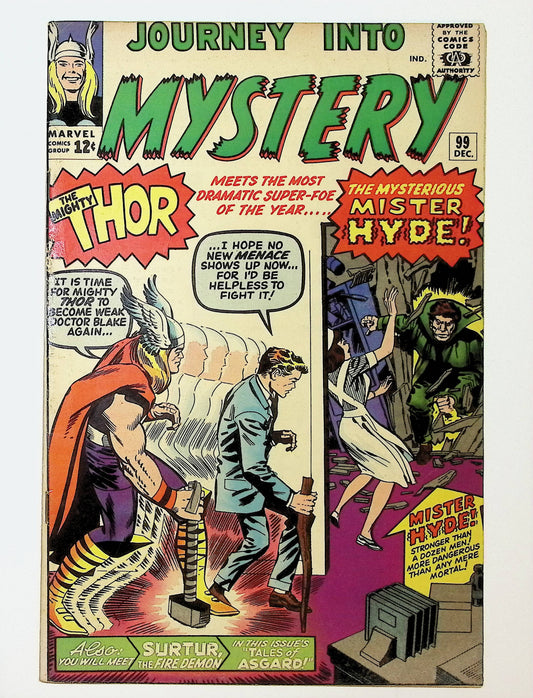 Journey into Mystery 1952 #99 4.0