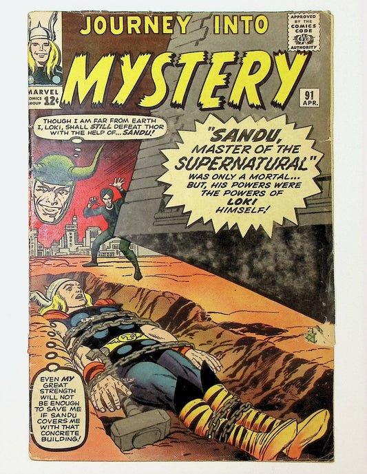 Journey into Mystery 1952 #91 2.5